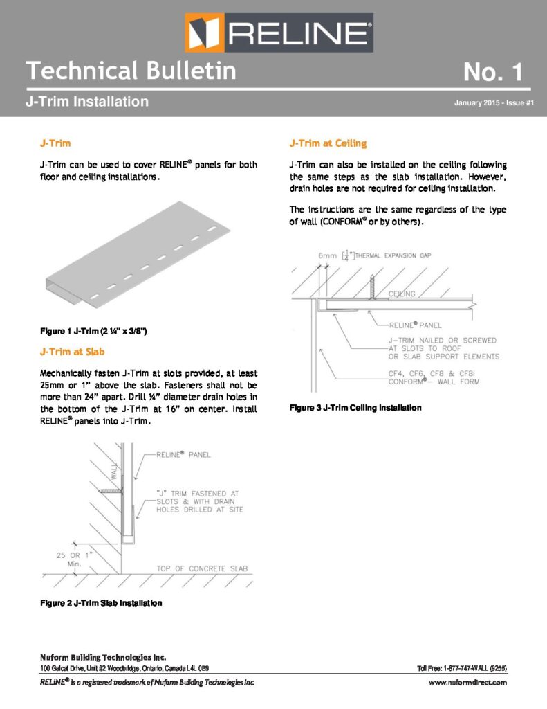 J-Trim Installation