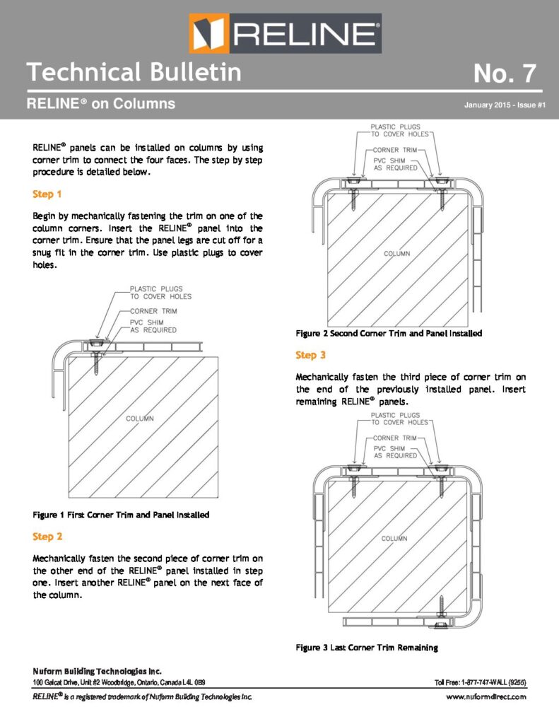 RELINE® on Columns