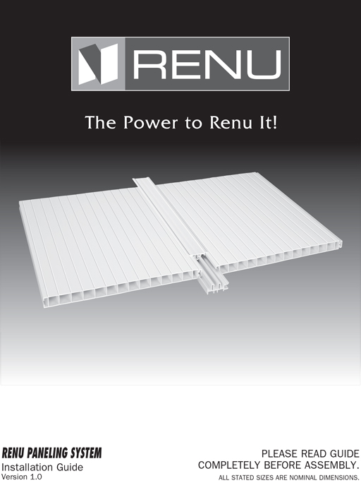 RENU® Installation Guide (v1.0)
